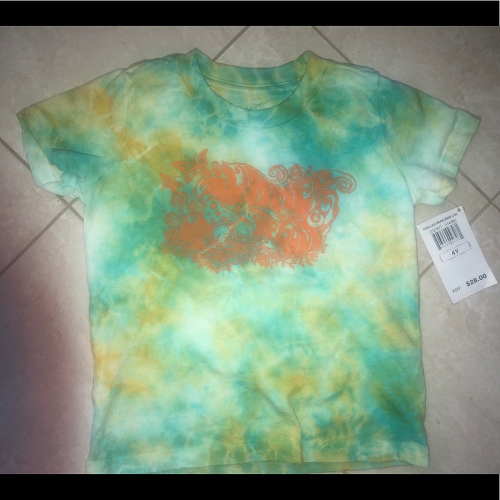 Lucky Brand - Toddler/Youth Tie Dye Shirt 4Y